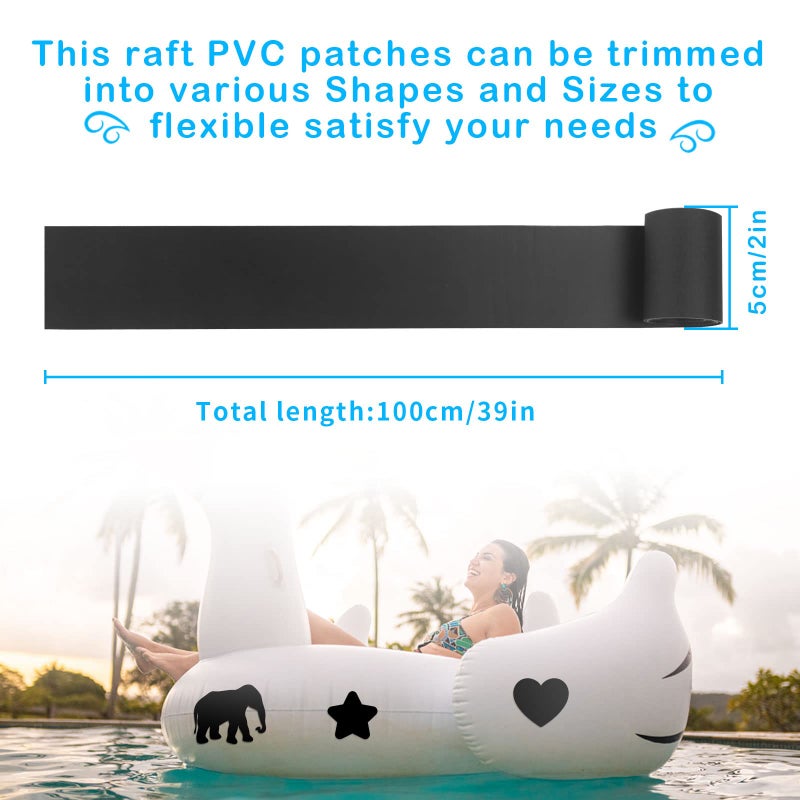 CLIO Kayak Patches Raft Patch PVC Inflatable Repair Rafts Waterproof Boat Repair Patches for Inflatable Raft Boat Canoe Kayak - Image 2